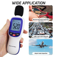 ILSM-30B Professional Sound Level Meter with Smart Bluetooth Function 20000 Datalogging Max/MIN/Hold Alarm - Instrulife
