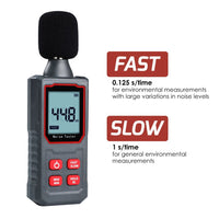 ILSM-411 Digital Sound Level Meter 30~130 dBA Decibel Meter Capacitive Microphone Sensor dB Tester 30~130dB SPL Monitor IP54 - Instrulife