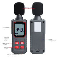 ILSM-411 Digital Sound Level Meter 30~130 dBA Decibel Meter Capacitive Microphone Sensor dB Tester 30~130dB SPL Monitor IP54 - Instrulife