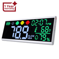 ILSM-413 Wall-mounted|Desktop Noise Decibel Meter 13