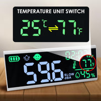 ILSM-413 Wall-mounted|Desktop Noise Decibel Meter 13