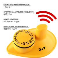 ILFF-11S Optional Extra Wireless 60M Sonar Sensor for Fish Finder Items - Instrulife