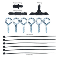 SNS-CO2TUBING Drilled Tubing Grow Room Carbon Dioxide Distribution CO2 Tubing Injection System Compatible CO2 Regulator CO2 Controller for Grow Tent, Greenhouse - Instrulife
