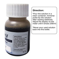 ILOP-256MV ORP Oxidation-Reduction Potential REDOX 256mV Calibration Solution 50ml - Instrulife