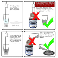 ILOP-256MV ORP Oxidation-Reduction Potential REDOX 256mV Calibration Solution 50ml - Instrulife