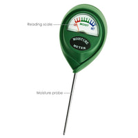ILSO-255G Soil Moisture Meter Tester Probe Sensor (Green), Gardening Plants Growth Watering Quality Monitoring Test Tool Kits for Garden Farm Lawn Household Indoor Outdoor - Instrulife