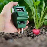 ILSO-256 Soil pH, Moisture & Light Meter 3 Way Tester Kit, Gardening Acidity Probe Test Tool Plants Growth Watering Quality Monitoring Checker for Garden Farm Lawn Household Indoor Outdoor - Instrulife