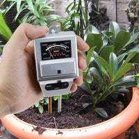 ILSO-256 Soil pH, Moisture & Light Meter 3 Way Tester Kit, Gardening Acidity Probe Test Tool Plants Growth Watering Quality Monitoring Checker for Garden Farm Lawn Household Indoor Outdoor - Instrulife