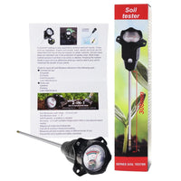ILPH-329 Soil pH and Moisture Meter 2-in-1 Tester 308mm Long Waterproof Metal Electrode for Indoor & Outdoor Gardens Plants Flowers Farming - Instrulife