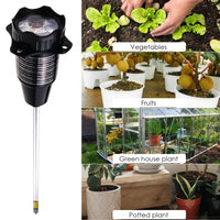 ILPH-329 Soil pH and Moisture Meter 2-in-1 Tester 308mm Long Waterproof Metal Electrode for Indoor & Outdoor Gardens Plants Flowers Farming - Instrulife