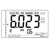 SRT-6210 Digital Surface Roughness Tester 4 Parameters (Ra, Rz, Rq, Rt) - Instrulife