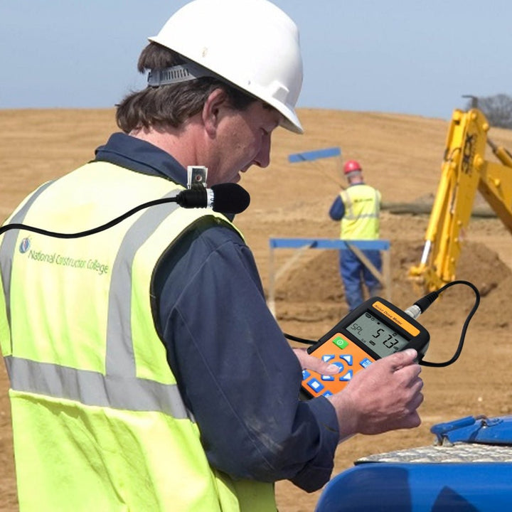 ILSM-130 Noise Dose Meter Datalogger Sound Level Meter Data Logging A / C / Z Weighting - Instrulife