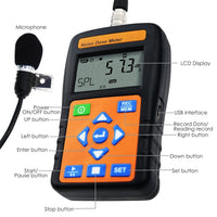 ILSM-130 Noise Dose Meter Datalogger Sound Level Meter Data Logging A / C / Z Weighting - Instrulife