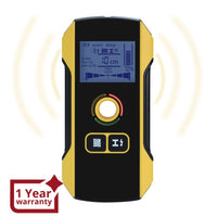 ILSM-392 Wall Detector Stud Finder Positioning Hole AC Live Cable Wires Metal Wood 12cm (4.72in) - Instrulife