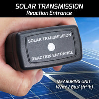 ILEM-206 Solar Power Meter BTU/(ft2*h) W/m2 Radiation Energy Cell Tester - Instrulife