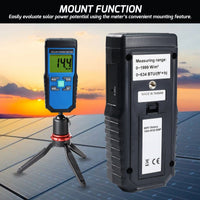 ILEM-206 Solar Power Meter BTU/(ft2*h) W/m2 Radiation Energy Cell Tester - Instrulife