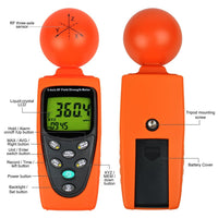ILEM-195 Digital 3-AXIS EMF RF Radiation ElectroSmog Power Meter Tester - Instrulife