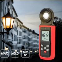 Digital Lux Light Meter Photometer Datalogger Illuminometer High-precision Data Record Function 100000 Lux FC Foot Candle Handheld Illuminance Tester - Instrulife