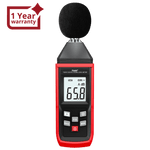 Digital Sound Level Meter A Frequency Weighting Decibel Noise Tester Sound Detector MAX/MIN/HOLD with Backlight 30-130dB Audio Measuring Instrument Alarm - Instrulife
