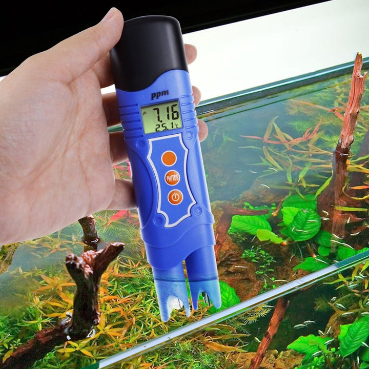 ILWQ-240 3-in-1 pH / TDS / Temperature Meter Combo Water Quality Tester Digital Pen-Type with ATC 0.00~14.00pH 0~1999mg/L(ppm) for Laboratories, Hydroponics, Aquariums, Pool, Spa - Instrulife