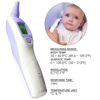 ILTH-748 One 1 Second Digital Instant Ear Thermometer Baby Adult - Instrulife