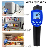 ILTH-217 Non-Contact Lasergrip Infrared 12:1 DS Thermometer Laser Temperature Gun -30 ~ 550°C (-22 to 1022°F) Digital IR Instrument Meter - Instrulife