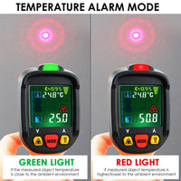 ILTH-223 Non-contact Infrared IR Laser Thermometer Temperature Gun w/ K-Type Thermocouple & Humidity, -50~800°C (-58~1472°F) - Instrulife