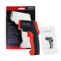 ILIR-262 Laser grip Non-Contact Digital Laser Infrared Gun Celsius and Fahrenheit Thermometer IR Instant Read Temperature with Adjustable Emissivity & Scanning Function - Instrulife