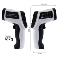 ILTH-264 Laser grip Non-Contact Digital Laser Infrared Gun Thermometer -50~750℃ (-58~1382℉) IR Instant Read Temperature with Adjustable Emissivity & Scanning Function - Instrulife