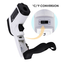 ILTH-264 Laser grip Non-Contact Digital Laser Infrared Gun Thermometer -50~750℃ (-58~1382℉) IR Instant Read Temperature with Adjustable Emissivity & Scanning Function - Instrulife
