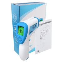 ILIR-291 Non-Contact Forehead lR Thermometer Infrared Human Body Surface Temperature Measurement Colored LCD Backlight, Alarm Function and Data Storage - Instrulife