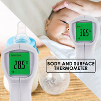 ILIR-294 Digital 2-in-1 Body Surface Thermometer Forehead Human Baby Infant Adult Temperature Tester 0.5 Sec Quick Respond - Instrulife