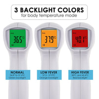 ILIR-294 Digital 2-in-1 Body Surface Thermometer Forehead Human Baby Infant Adult Temperature Tester 0.5 Sec Quick Respond - Instrulife