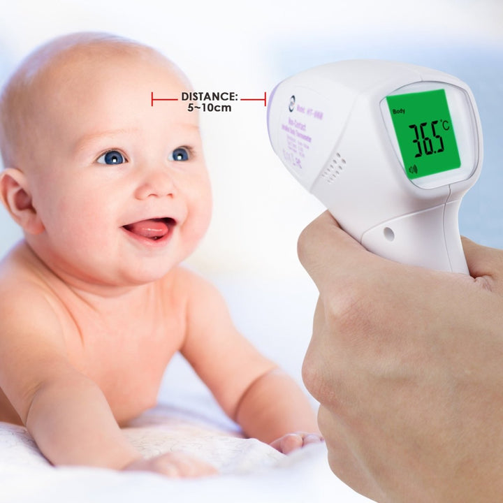 ILIR-294 Digital 2-in-1 Body Surface Thermometer Forehead Human Baby Infant Adult Temperature Tester 0.5 Sec Quick Respond - Instrulife