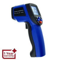 ILTH-175 -50~750°C/ -58~1382°F Non Contact Digital IR Infrared Laser Thermometer 12:1 DS Pyrometer - Instrulife