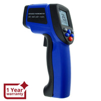 ILTH-176 Infrared IR Laser 12:1 Non-Contact -50~950°C / -58~1742°F Digital Thermometer, Industrial Chemicals Machinery Cooking Household Used - Instrulife