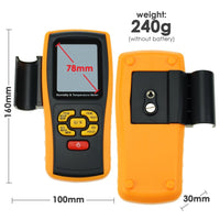 ILTH-177 LCD Digital Humidity and Temperature Meter Gauge 2 in 1 Measure Thermometer with Type K Thermocouple Sensor Probe, 10~98%RH, -10~50°C (14~122°F), -30~1000°C (-22~1832°F) K-type - Instrulife