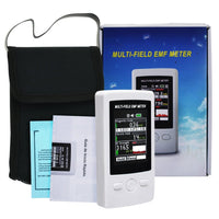 ILEM-190 Multi-Field EMF Meter RF Gauss Meter Electromagnetic Electric RF Field Strength Tester with Warning Indicator - Instrulife