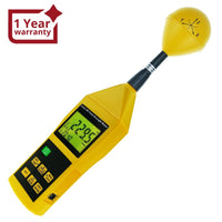 ILEM-196 Triaxial Tri-Axis RF Field Strength Meter Electromagnetic Radiation Tester Detector 10MHz to 8GHz with Alarm and Tripod Mounting, Compact, MIni - Instrulife