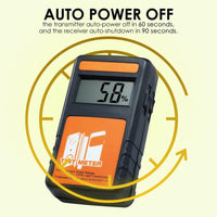 ILTI-214 Digital Window Tint Meter 100% Visual Light Transmission 4000 Continuous Measurement 6.5mm Thickness Portable Device for Car Window Vehicle Curtains - Instrulife