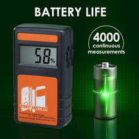 ILTI-214 Digital Window Tint Meter 100% Visual Light Transmission 4000 Continuous Measurement 6.5mm Thickness Portable Device for Car Window Vehicle Curtains - Instrulife