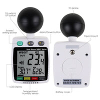 ILTH-307 Heat Stroke Index Meter Indoor / Outdoor Temperature Measurement WBGT Black-Globe Temp Humidity with Real-time Alarm, Heat Hazard Indicator - Instrulife