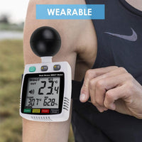 ILTH-307 Heat Stroke Index Meter Indoor / Outdoor Temperature Measurement WBGT Black-Globe Temp Humidity with Real-time Alarm, Heat Hazard Indicator - Instrulife