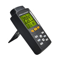 ILAN-4001 Hot Wire Air Velocity Meter Digital Anemometer Air Flow Temperature Tester - Instrulife