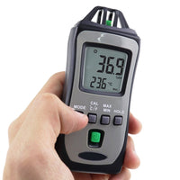 ILHU-304 Digital Pocket Size Thermo-Hygrometer Temperature Meter Humidity Tester with Wet Bulb and Dew Point Measurement - Instrulife