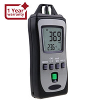 ILHU-304 Digital Pocket Size Thermo-Hygrometer Temperature Meter Humidity Tester with Wet Bulb and Dew Point Measurement - Instrulife