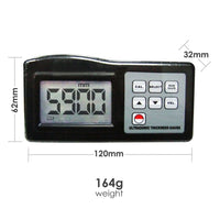 ILTM-897 Ultrasonic Digital 1.00-200.00mm Thickness Meter Metal / Non-Metal - Instrulife