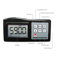 ILTM-897 Ultrasonic Digital 1.00-200.00mm Thickness Meter Metal / Non-Metal - Instrulife