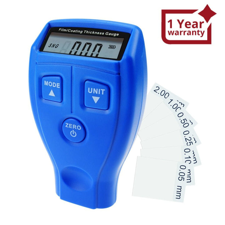 ILTM-50 Portable Film Coating Thickness Gauge Tester Meter, Automotive Car Nondestructive, Non-magnetic Coating on Metal for Manufacturing, Car Trading, Inspection - Instrulife
