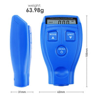 ILTM-50 Portable Film Coating Thickness Gauge Tester Meter, Automotive Car Nondestructive, Non-magnetic Coating on Metal for Manufacturing, Car Trading, Inspection - Instrulife